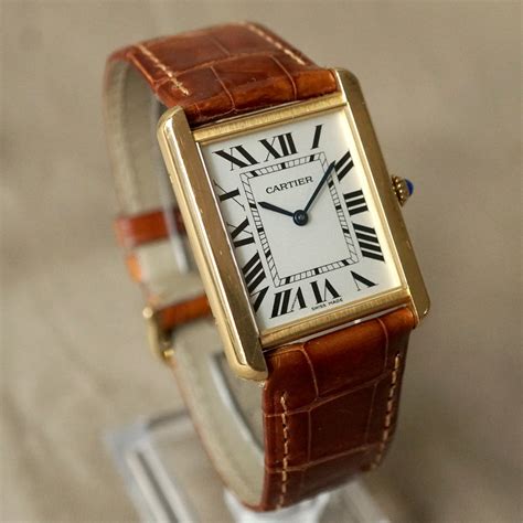 cartier tank solo large men's